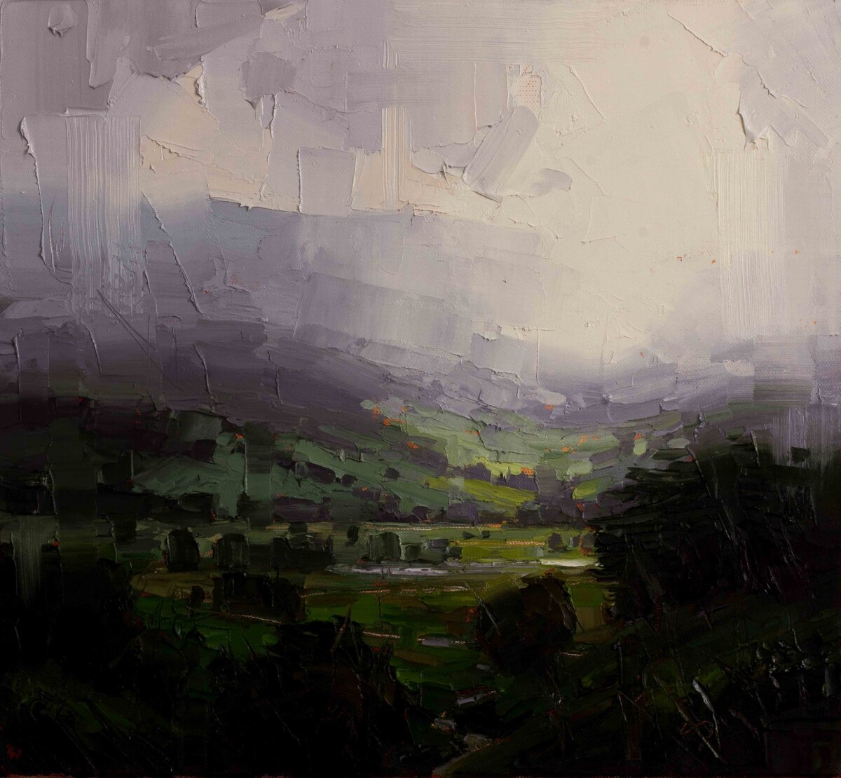 “Mountain Veil II’ by Cliffor How ("Горная вуаль")