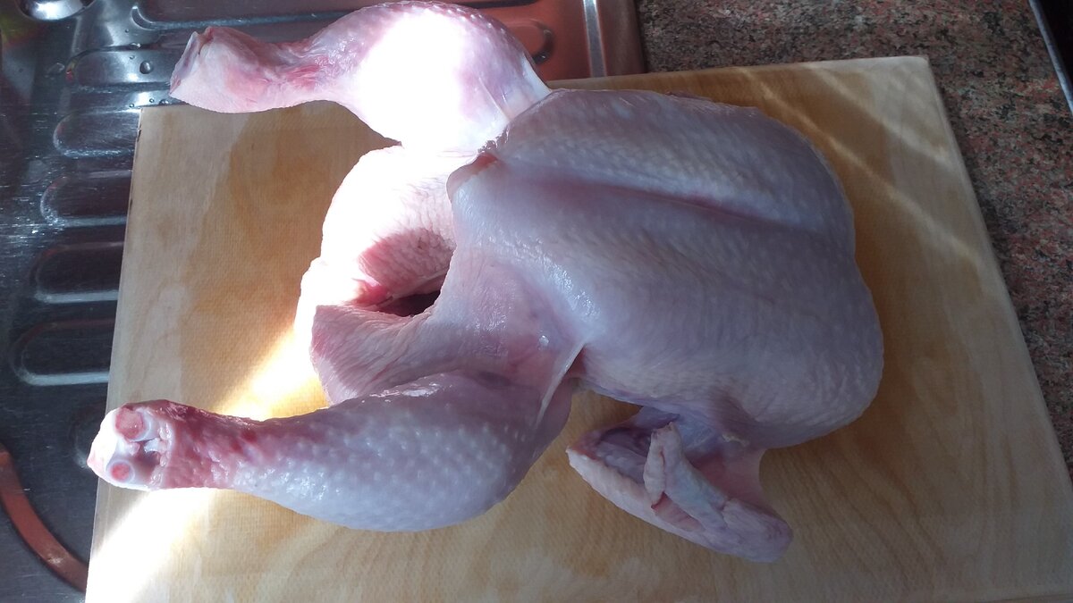 Вместо курицы можно использовать индейку, получается очень вкусно