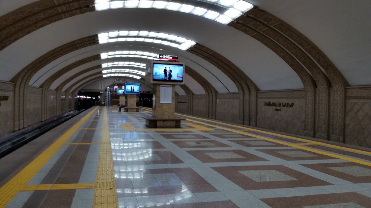 Метро алматы станции