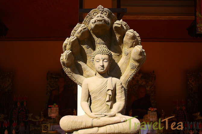 Будда и тысячеголовый Змей.