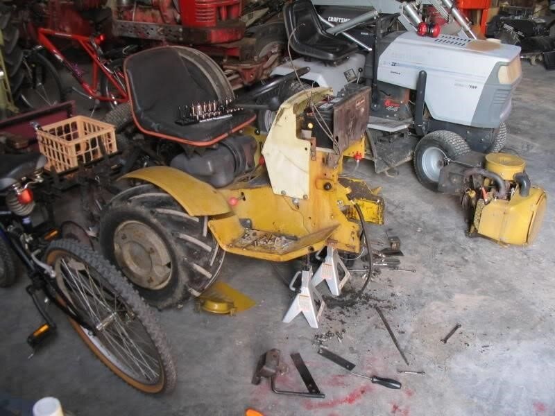 Чертежи самодельного трактора переломки