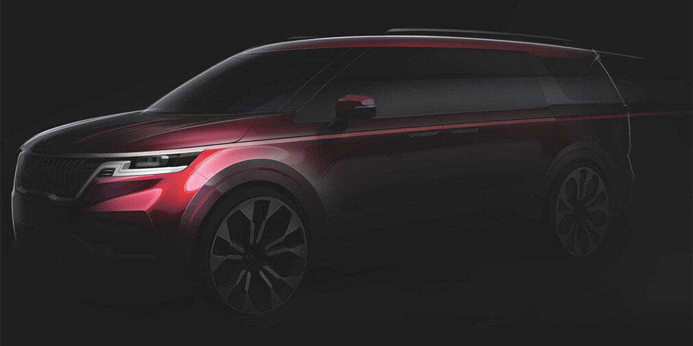 Kia задумала привезти в Россию минивэн Carnival нового поколения

