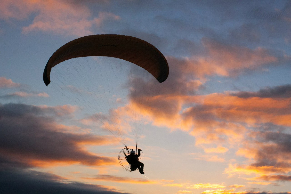 Полёты на закате