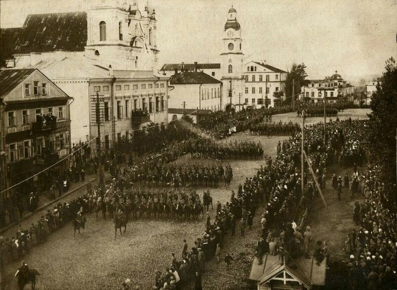 Парад войск Речи Посполитой, Минск, 1919 год