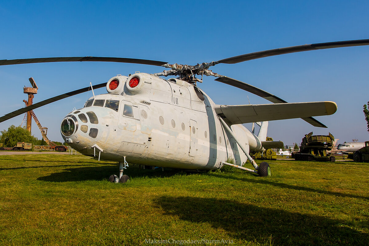 Летающий кран Ми-10К и другие винтокрылые машины в техническом музее города  Тольятти | SturmAvia - авиация и путешествия | Дзен