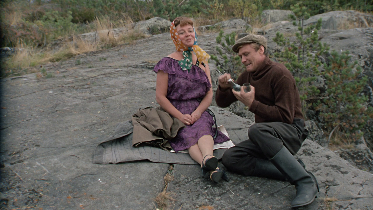 Кадр из фильма "Любовь и голуби"