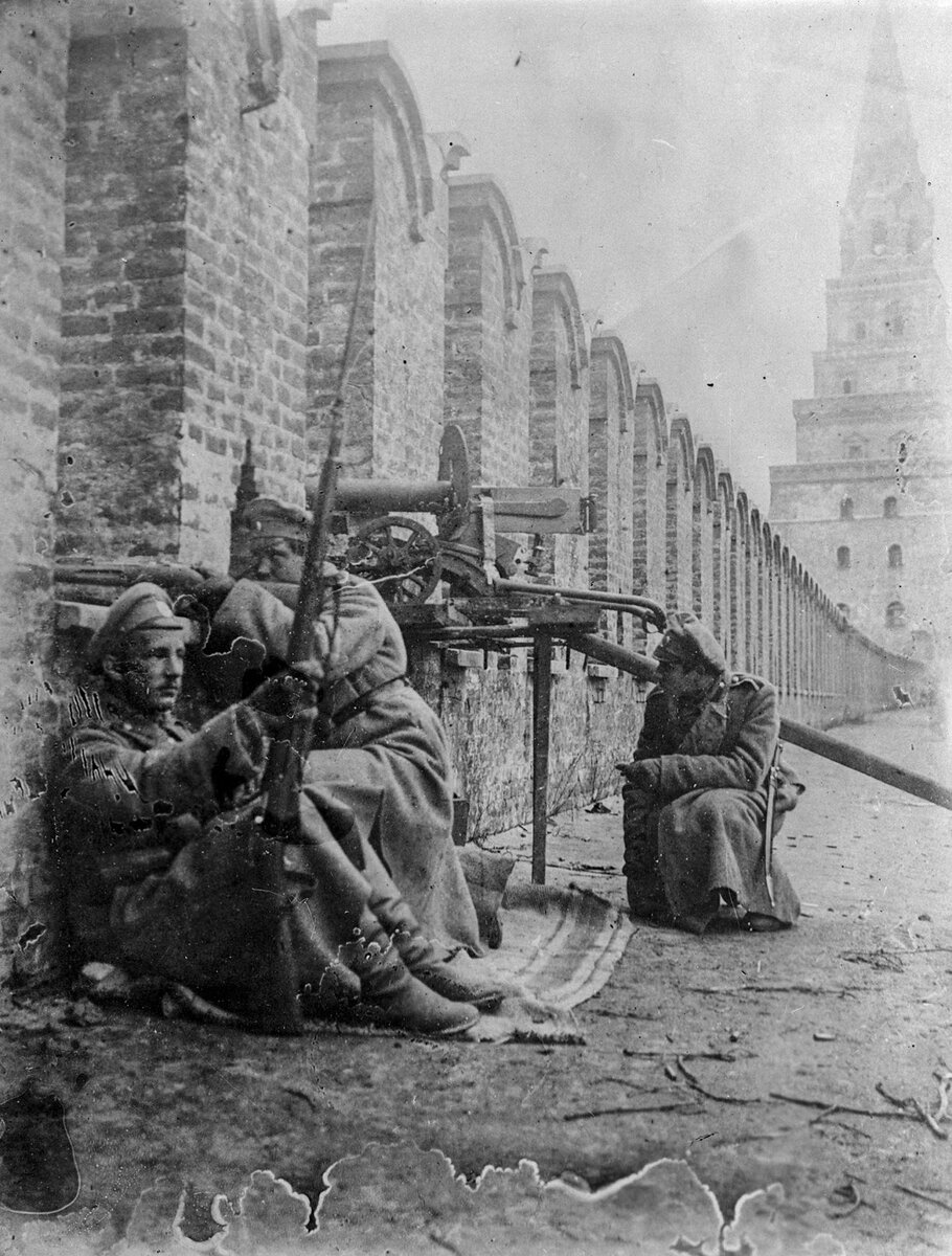 Москва 1917 года революция фото