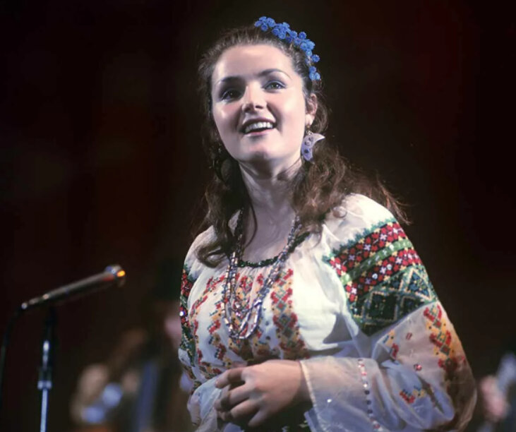 Надежда Чепрага в молодости