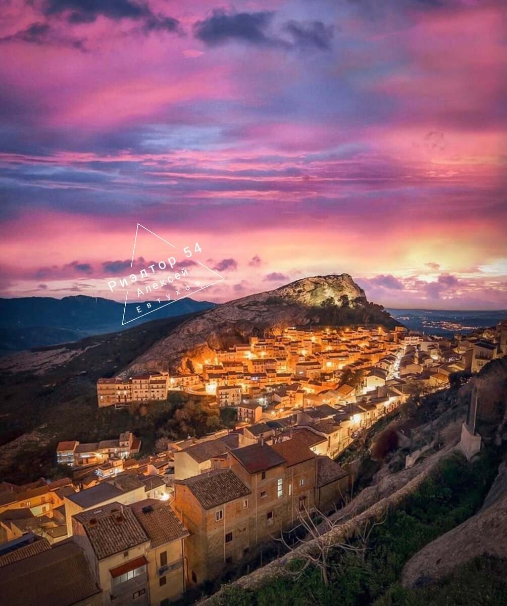 Город Троино Сицилия