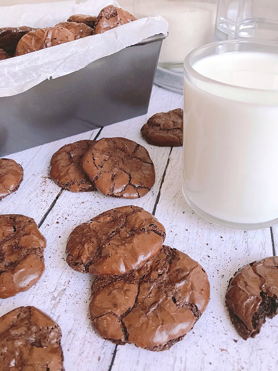 Шоколадное печенье🍪 без муки | Готовим с удовольствием! | Дзен