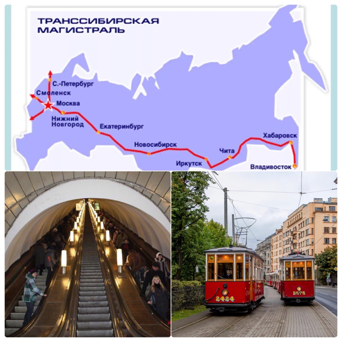    Транссиб/метро/трамваи
