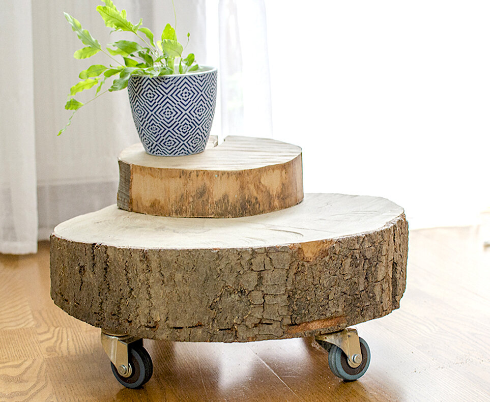 Сделай сам - мебель из деревянных ломтиков