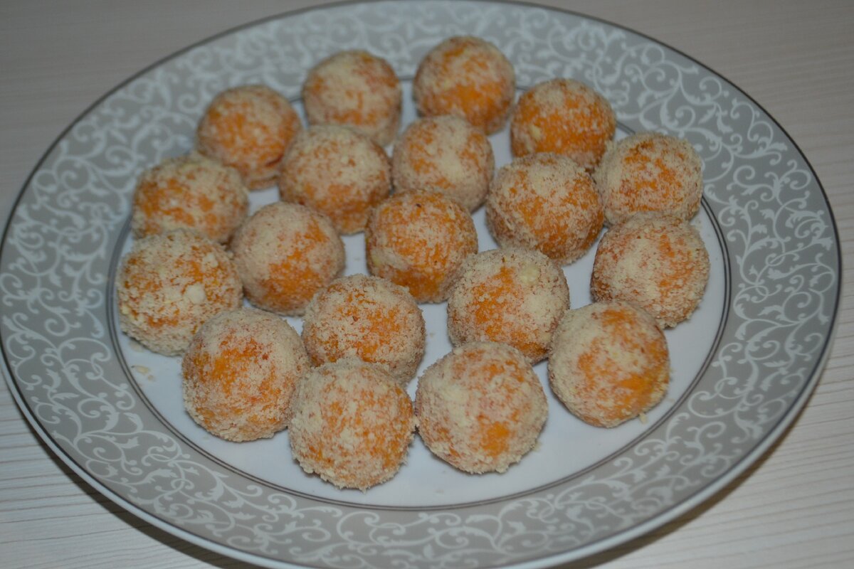 конфеты из сухофруктов