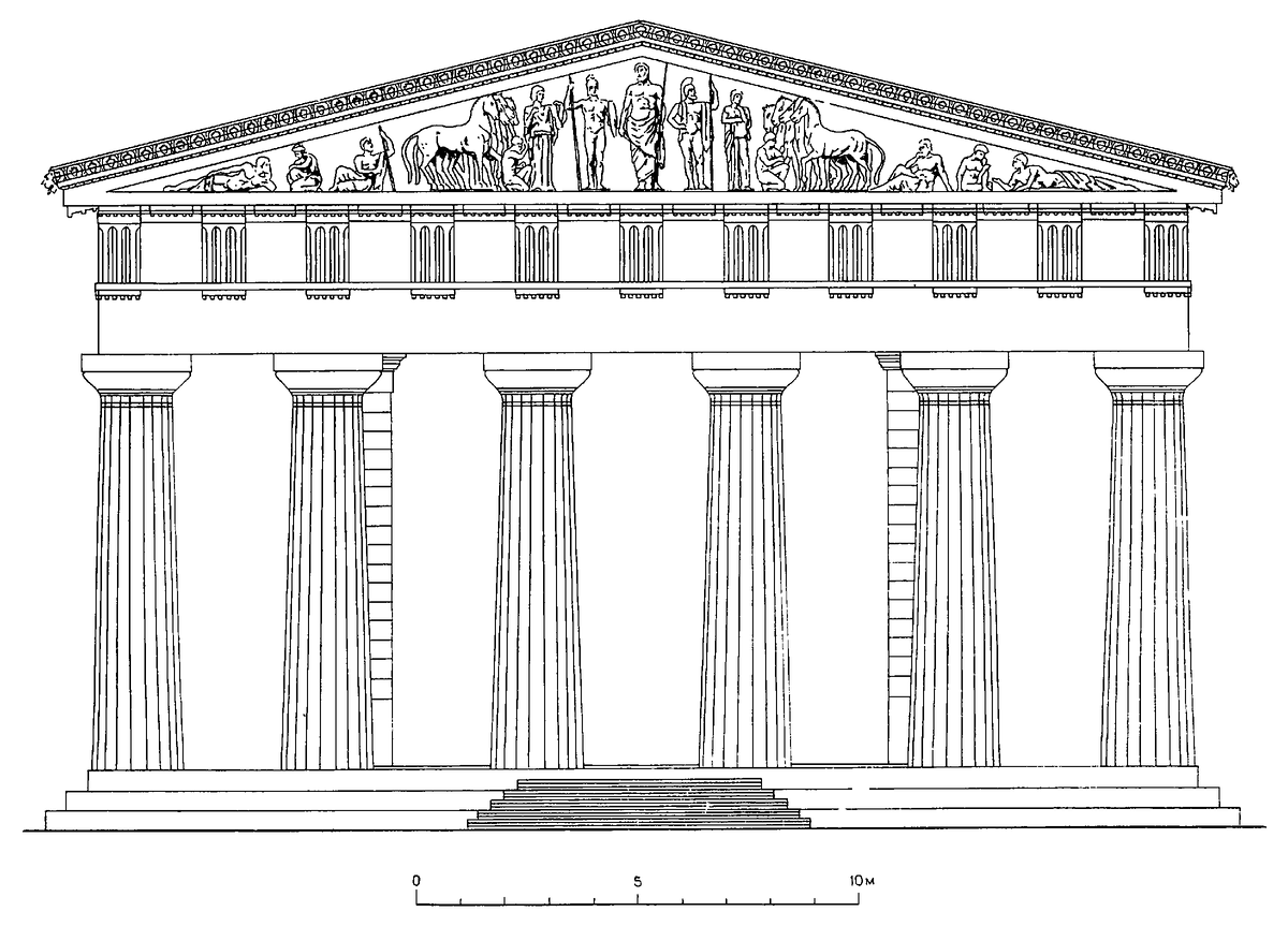 Храм Зевса в Олимпии