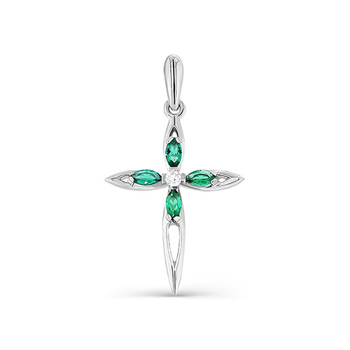 Серебряная подвеска с фианитом и шпинелем
660 ₽
