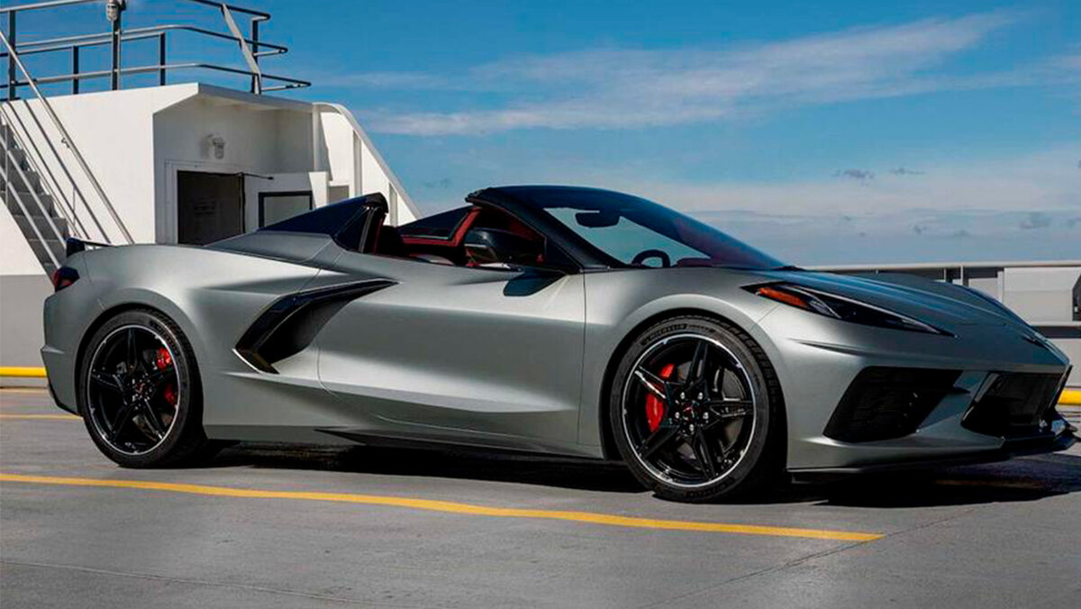 Chevrolet Corvette Tuning Black