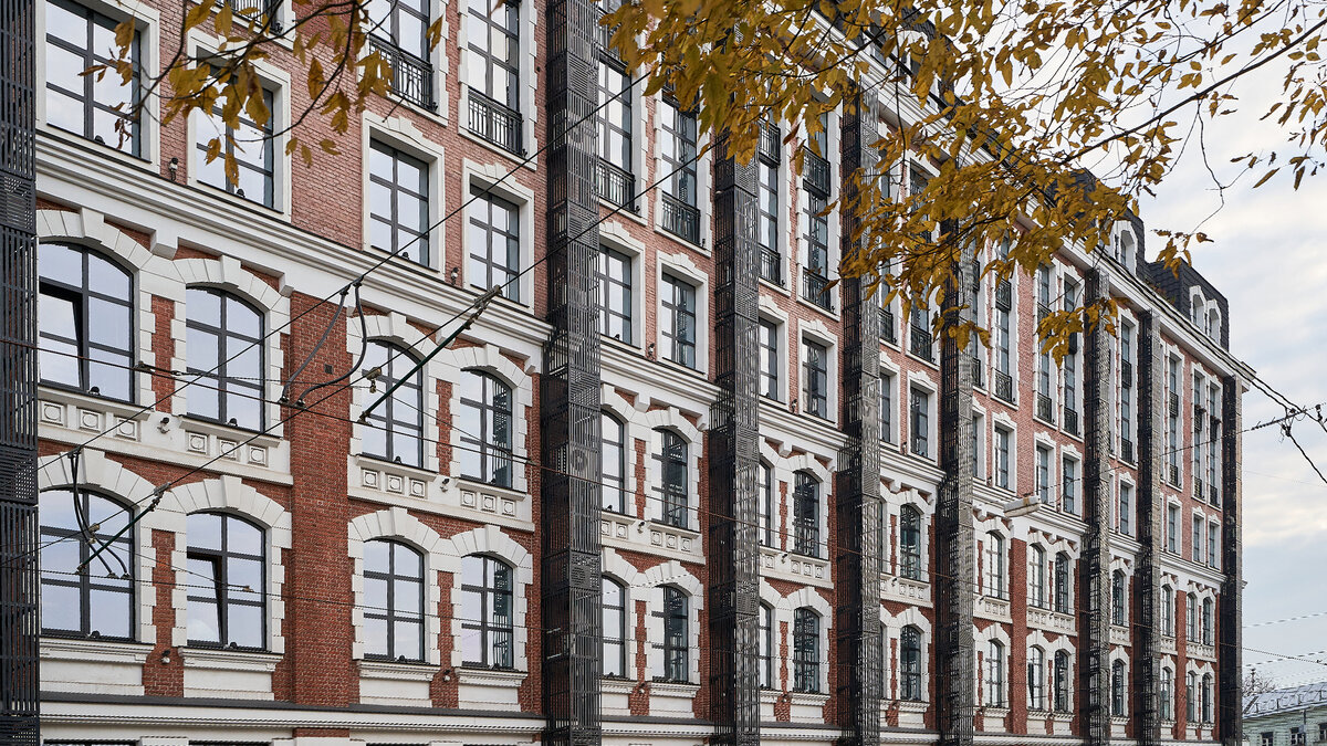 Внешний фасад лофт-комплекса