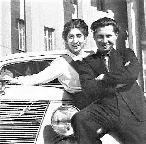  Однокурсники: Екатерина Вермишева(1925-1998) и Виталий Мельников