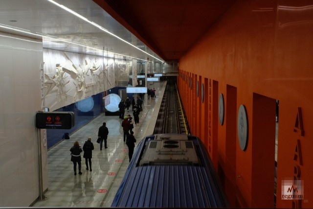    Станция метро «Давыдково» БКЛ. Москва Наталья Стрельцова © ИА REGNUM