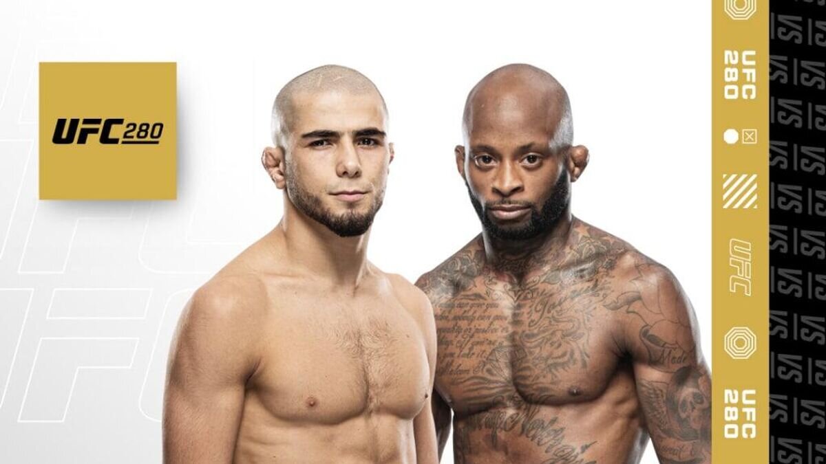    Афиша боя Мухаммед Мокаев — Малколм Гордон© UFC Russia