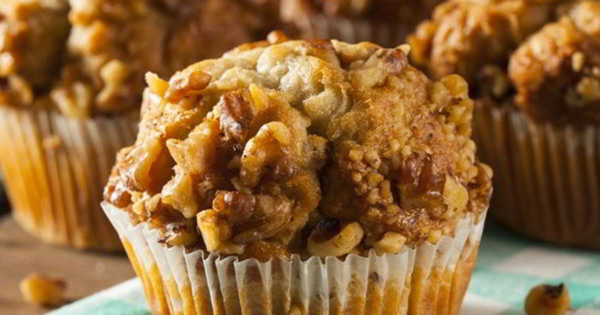 Кекс с орехами.