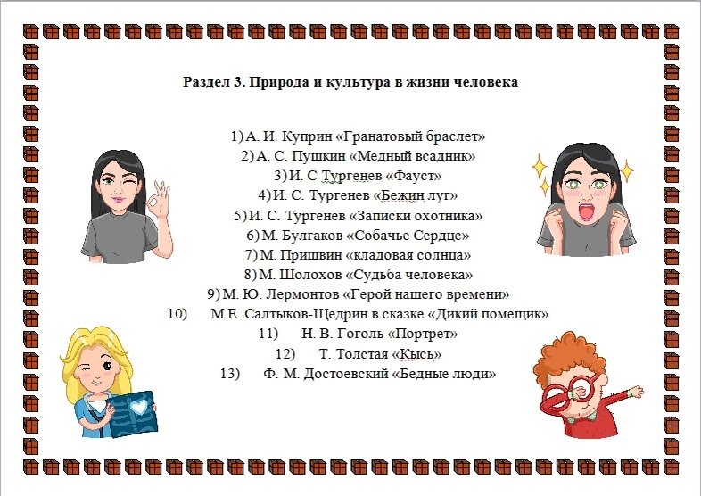 Какие темы будут на итоговом сочинении 2023. Список литературы для раздела 2 для итогового сочинения 2023.