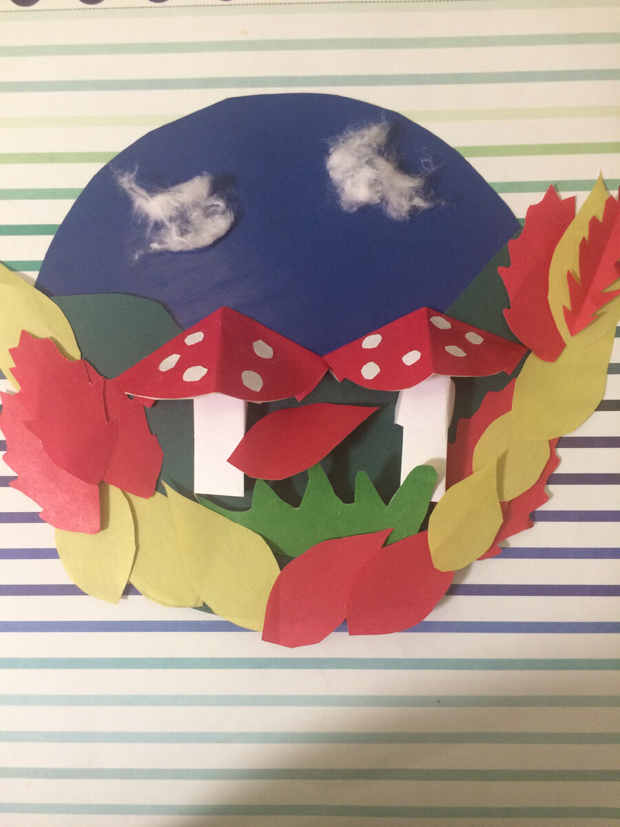 Осенняя аппликация