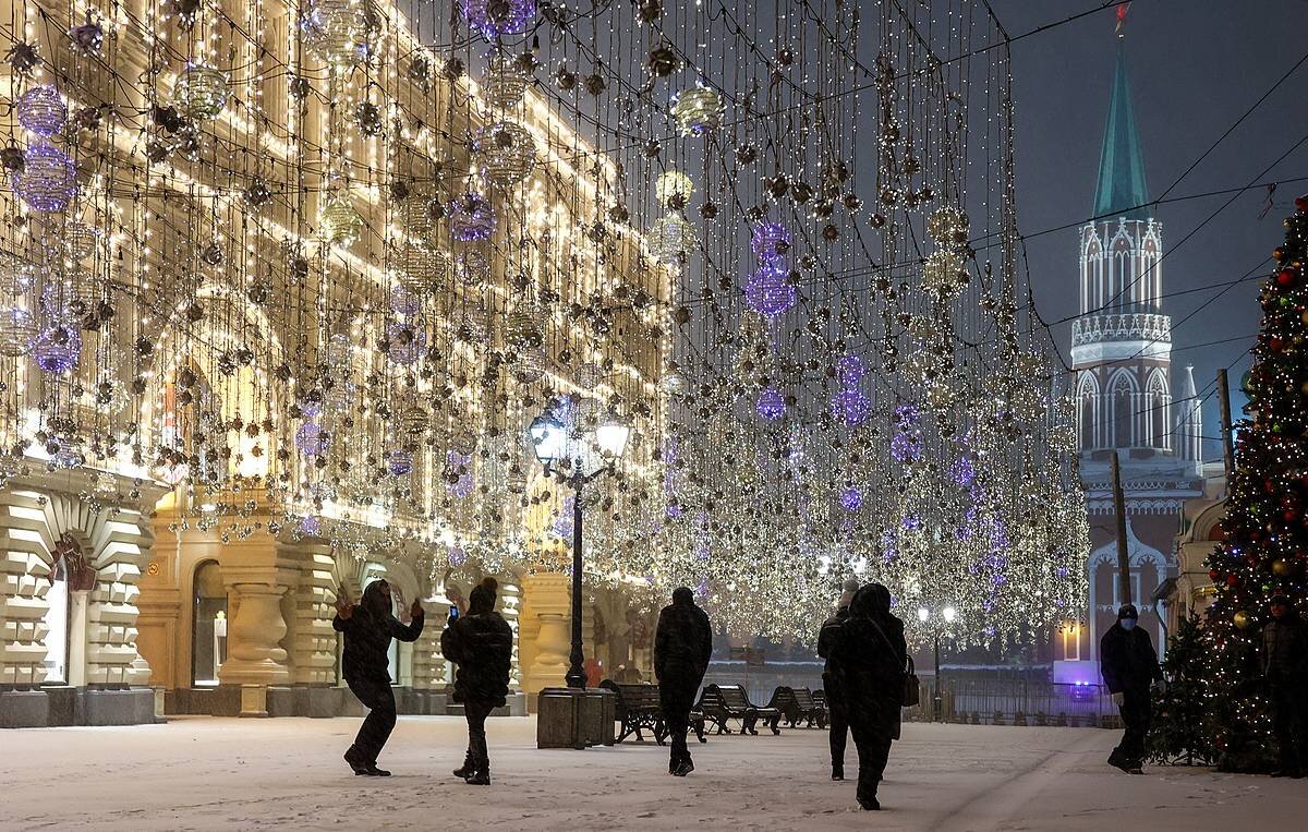 Пешеходная улица Никольская, Москва