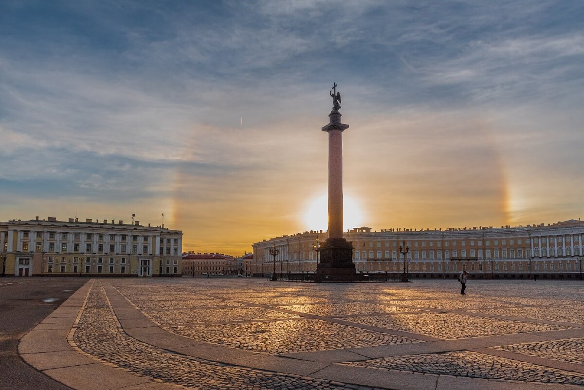 Дворцовая площадь панорама