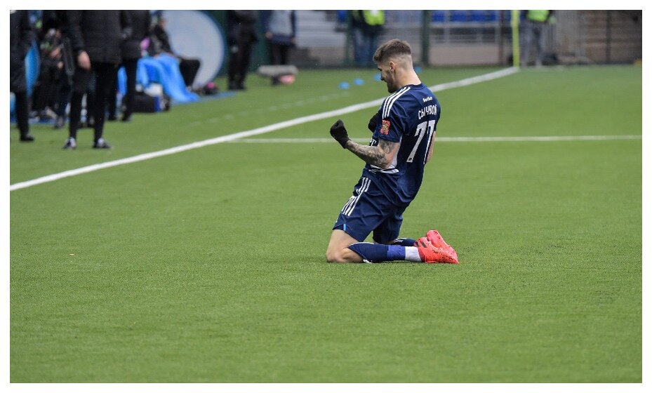    Владимир Сычевой получил вызов в сборную России. Фото: сайт ФК «Оренбург»