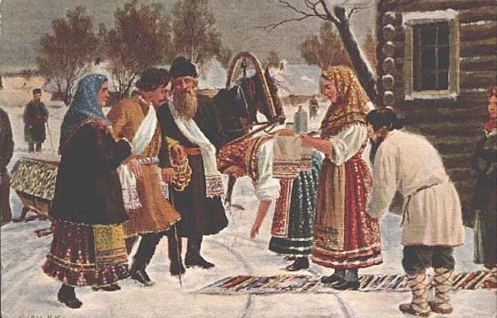 *встреча гостей*