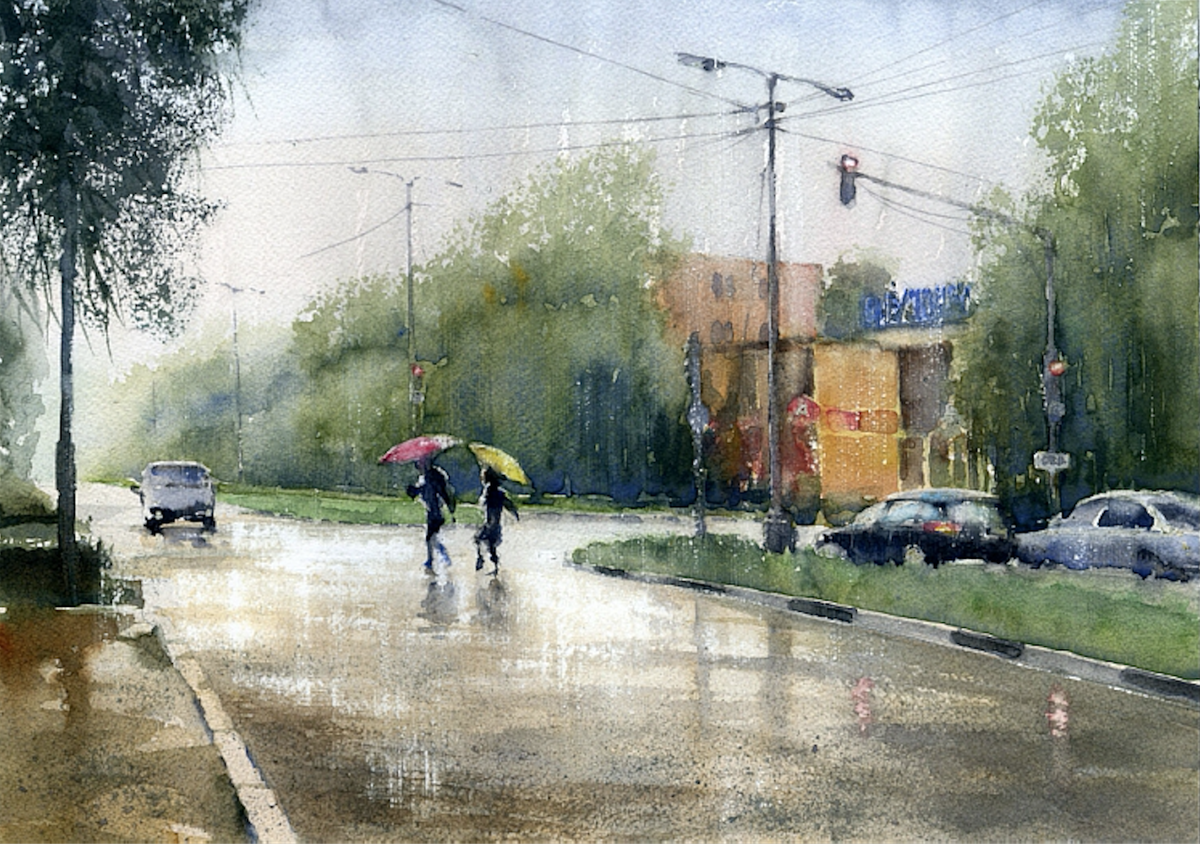Архипов после дождя