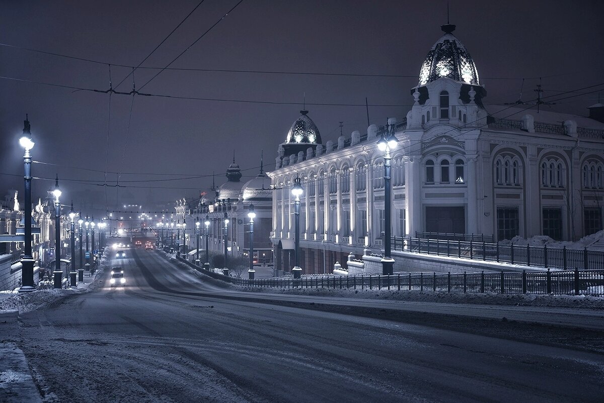 Вечерний омск фото