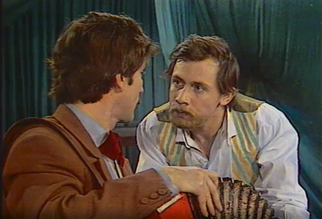 Кадр из телеспектакля "Женитьба Белугина" (1978)