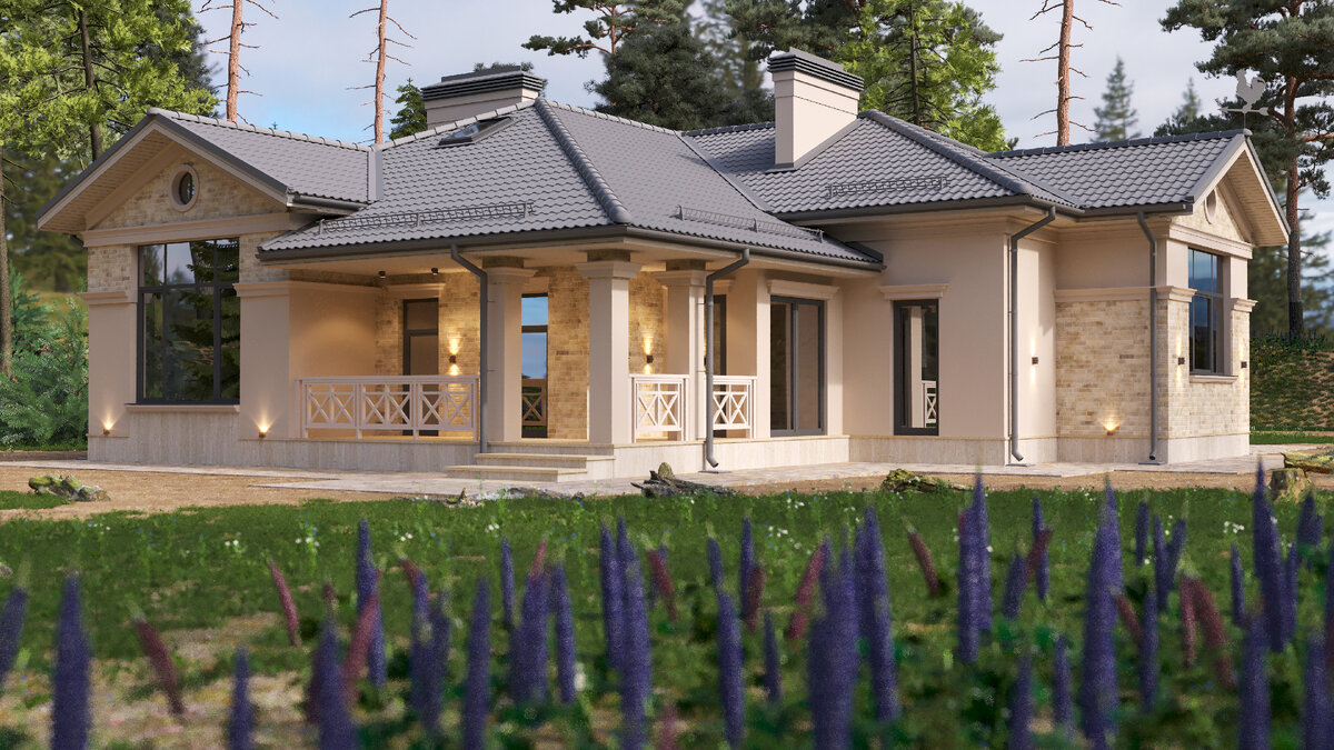 Готовый дом в Лабинск дизайн