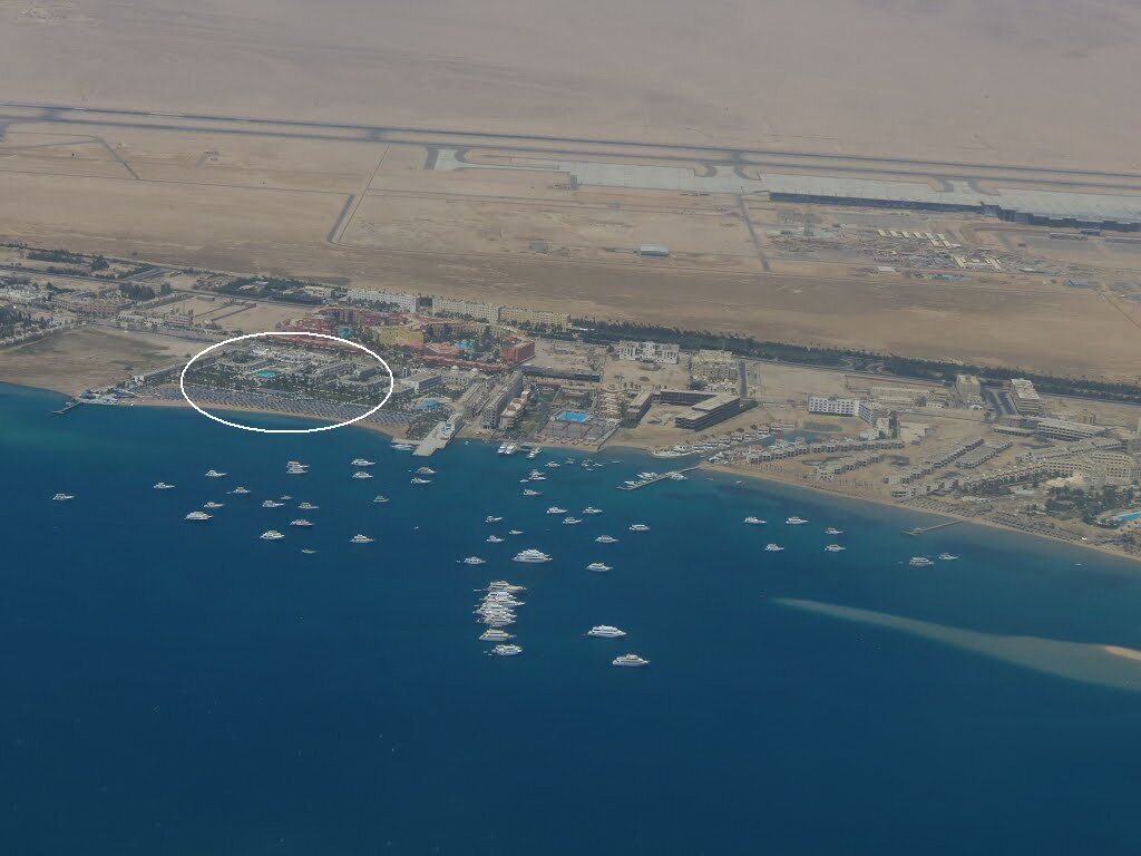 Окрестности отеля The Grand Hotel Hurghada