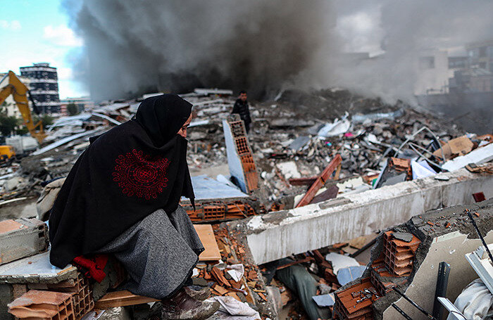    Руины в Искендеруне. Турция.Erdem Sahin/EPA/TASS