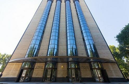 
Здание ЦБ Узбекистана. Фото с сайта Nuz.uz