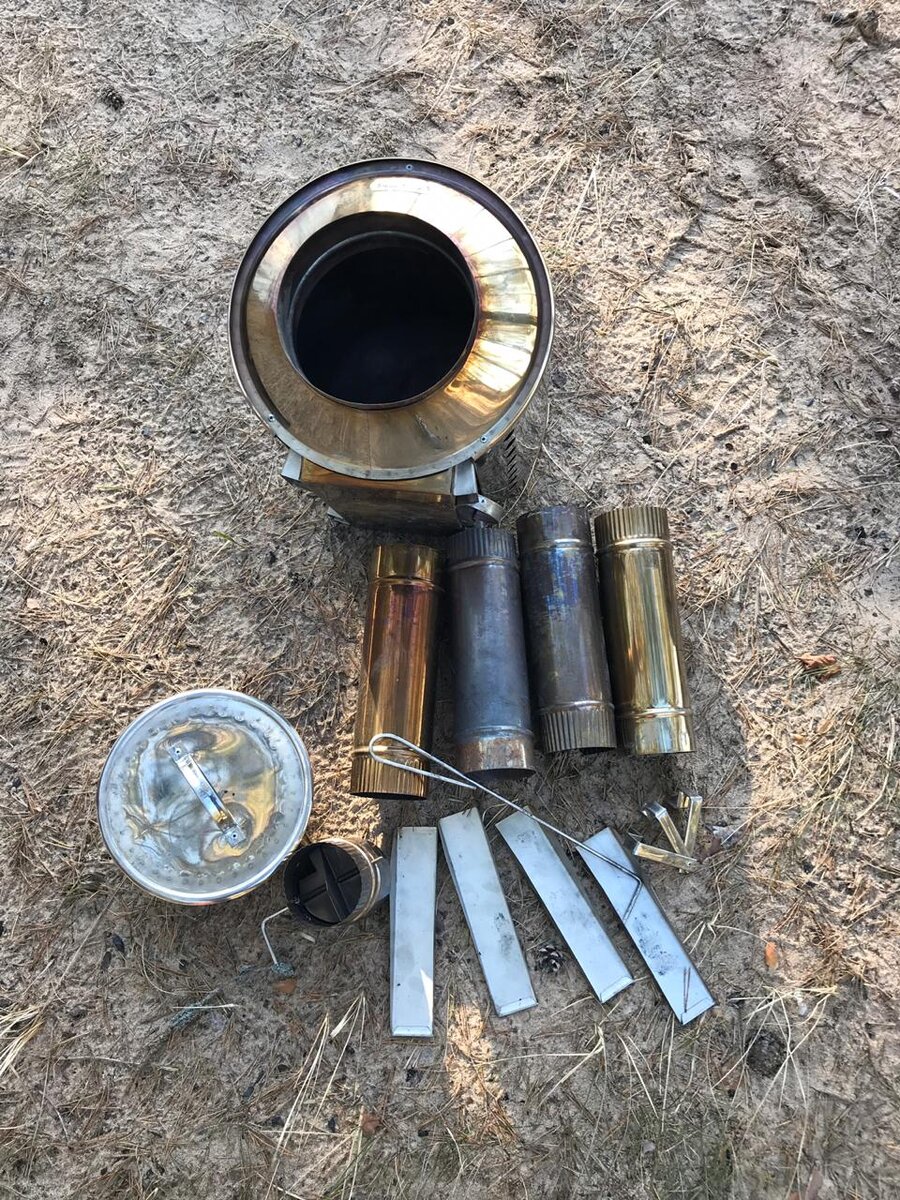  Стандартная комплектация печи ГОРЫНЫЧЪ. Все это помещается внутрь топочного пространства. 