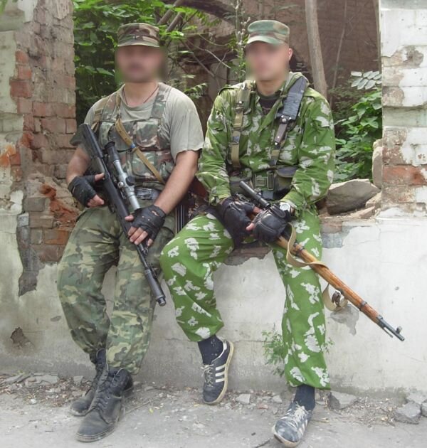Чеченская Республика.  Дзержинский ОМОН. 2005 год