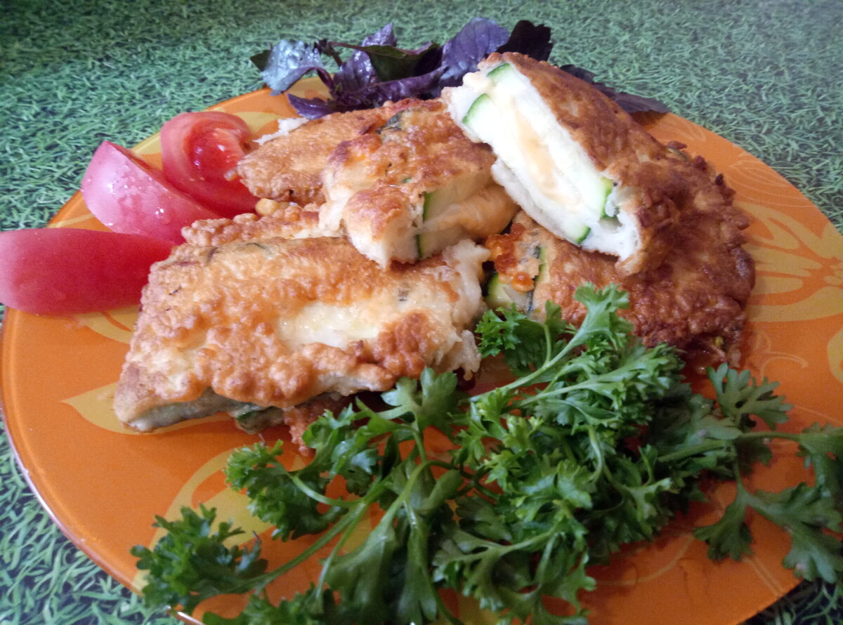 Кабачки с начинкой