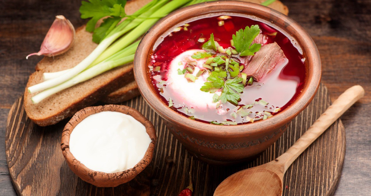 Белорусский борщ без капусты