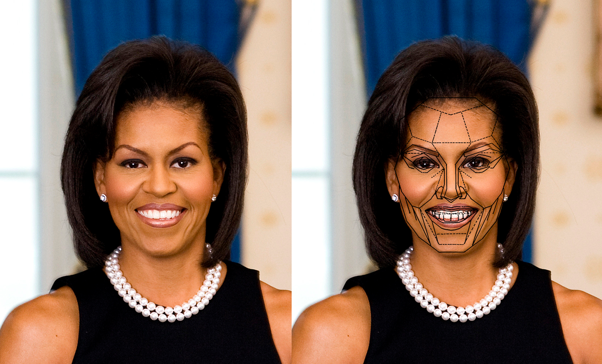 Станет ли Мишель Обама красивее, если ее подогнать под шаблон красоты в фотошопе