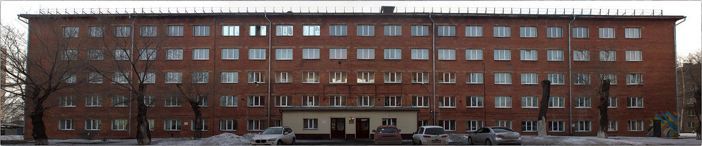 2. Панорама второго корпуса КГИК из 9 кадров © NickFW.ru - 06.04.2018г.