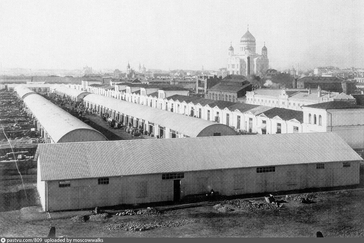 Рынок на Болотной площади, 1900.