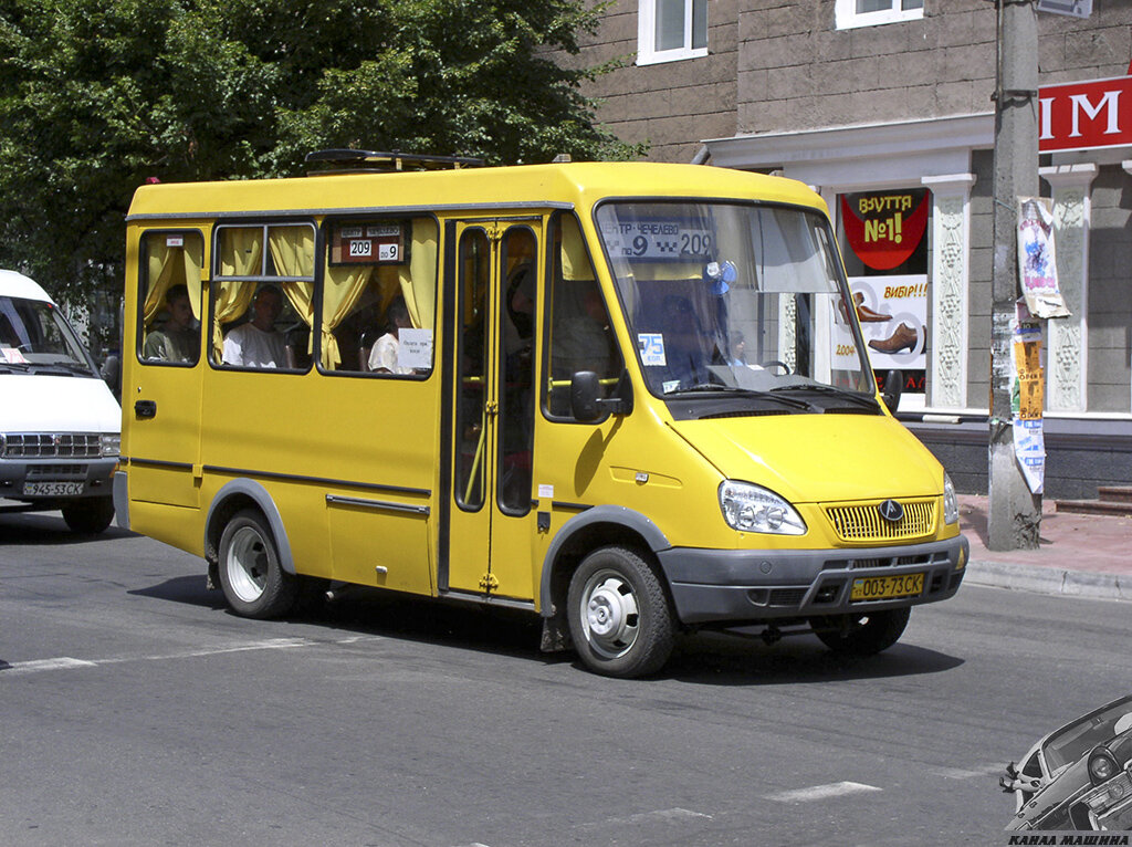 Серийный БАЗ-2215 «Дельфин»