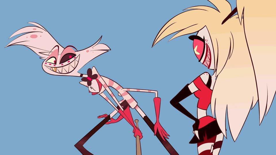 Hazbin hotel animation. Hazbin Hotel Энджел и черри. Саммер ХАЗБИН. Валентино отель ХАЗБИН. Отель ХАЗБИН Энджел кадры.