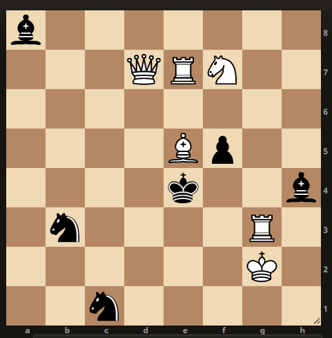 Рисунок 1. Ход белых