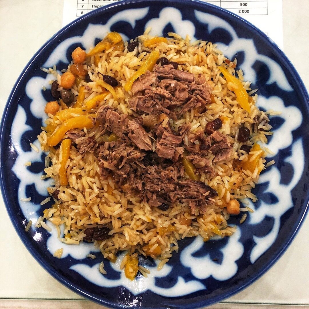 Плов в "Центре плова" г.Ташкент