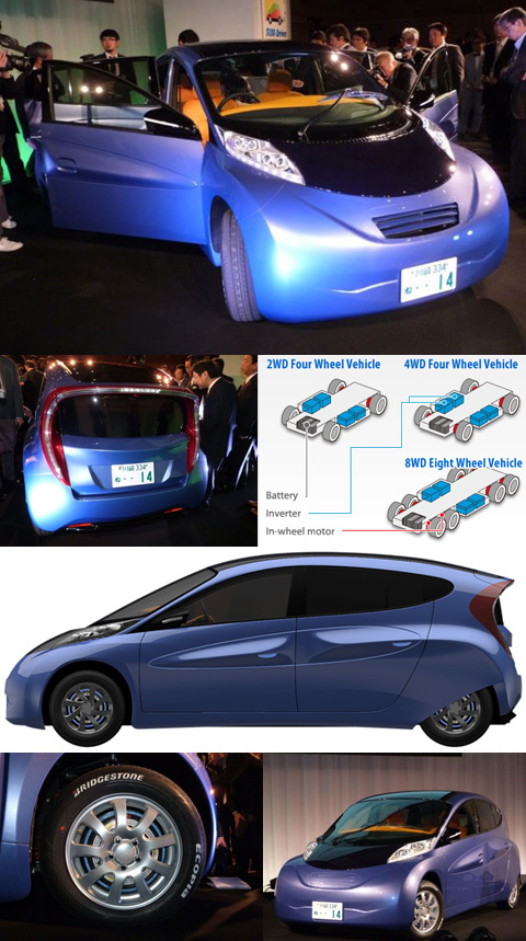 Инженеры постарались перенести максимум начинки в платформу. В данном случае это слово означает не только набор агрегатов, но и пространственную стальную раму с двойным полом. Внутри этого плоского сэндвича прячутся батареи и вся силовая электрика и электроника. А мотор-колёса с внешним ротором позволили отказаться от какой-либо трансмиссии (иллюстрации SIM-Drive. ecofriend.com).